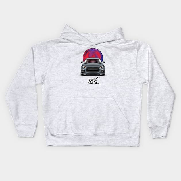 maruti suzuki swift gray Kids Hoodie by naquash